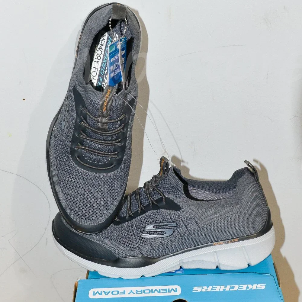 Grey Skechers men‎ Athletic shoes